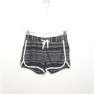 Athleta NAVY Sandbar Shortie Linen Shorts